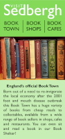 Front cover of Bookshops in Sedbergh leaflet