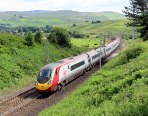 West Coast Main Line at Greenholme near Shap