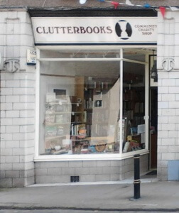 Clutterbooks charity bookshop Sedbergh