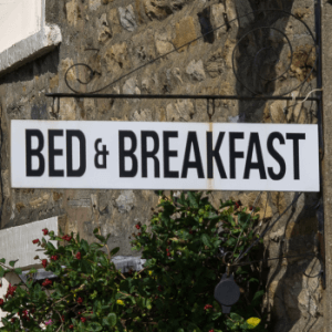 Bed & Breakfast sign